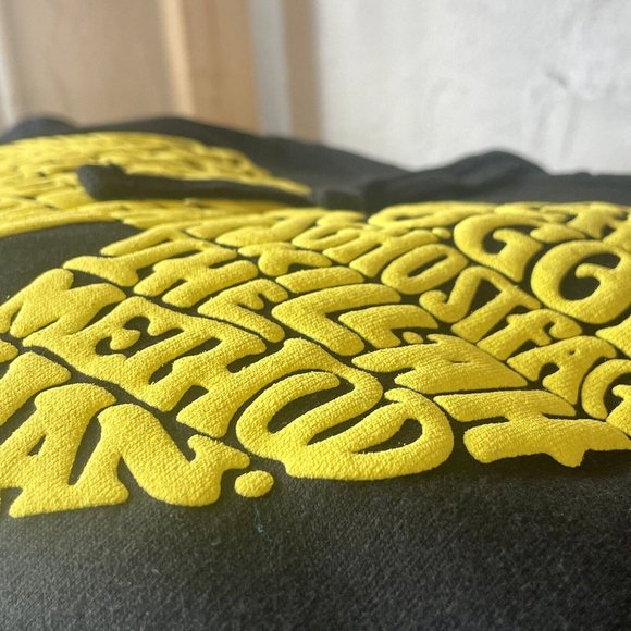 Wu-Tang Hoodie 25 Years puff print to match JORDAN 4 Lightning CT8527-700 - Picture 4 of 6